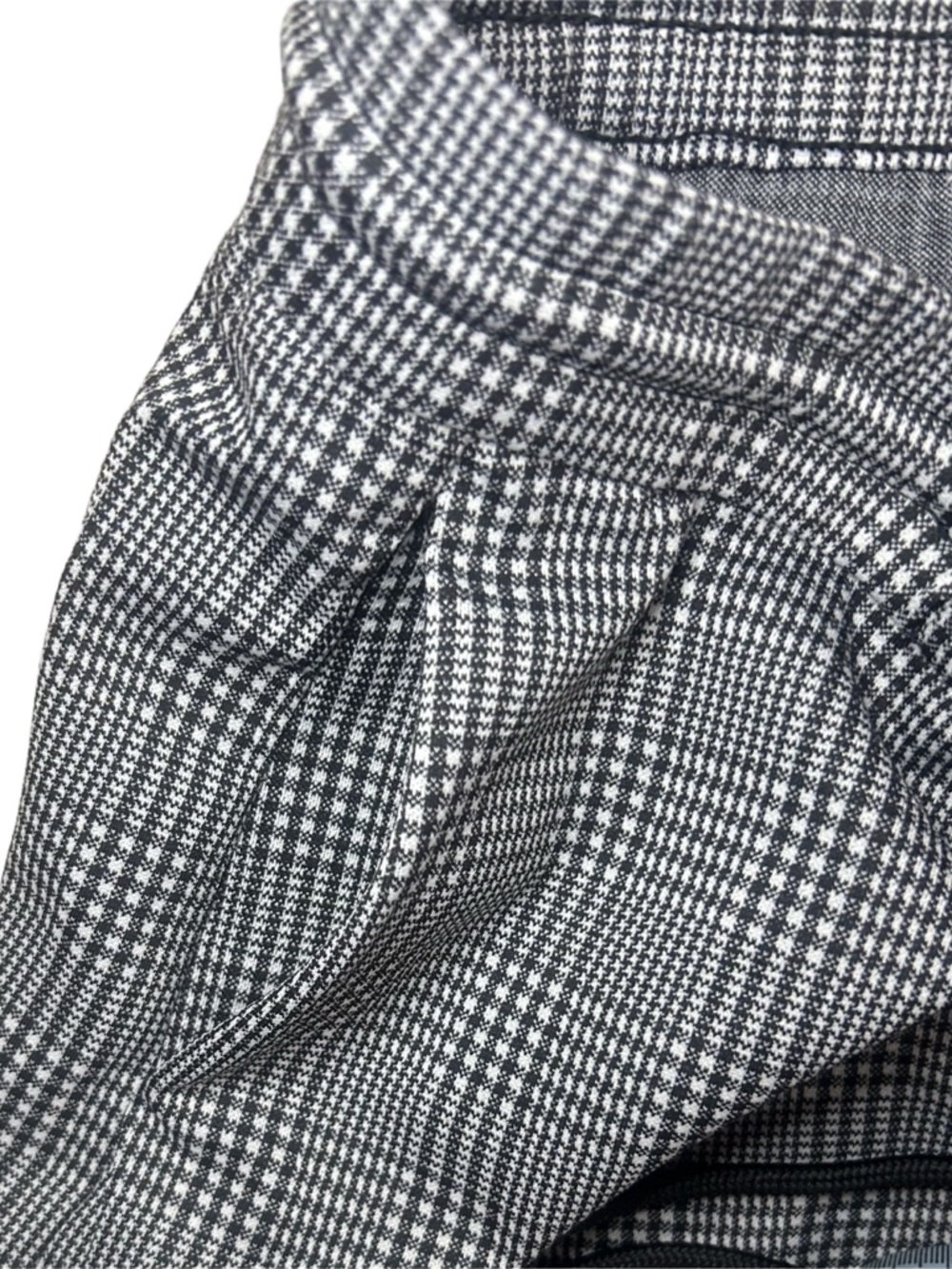 Rachel Zoe black and white Plaid Wide Leg Trousers size medium - Picture 3 of 11